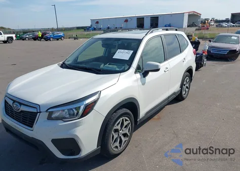 2020 Subaru Forester Premium из США, поврежденный, VIN JF2SKAGC0LH506315